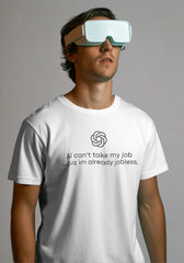 AI Can't Take My Job Tee