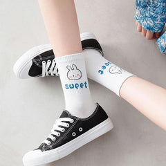 Cute Kawaii Patterned Socks 5 Pairs