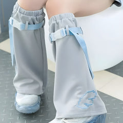 Soft Girl Cloud Wings Leg Warmers